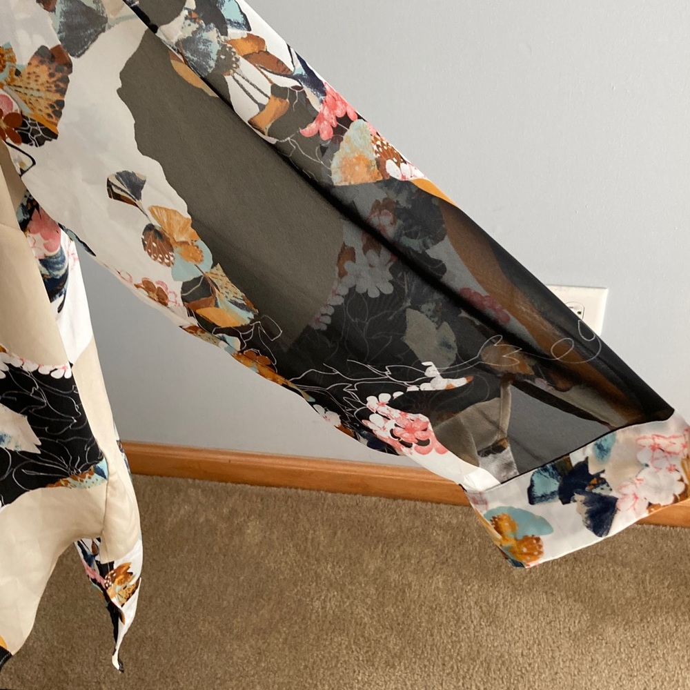 3.1 Phillip Lim for Target Colorful Floral Blouse Women Size 2X - Picture 3 of 11